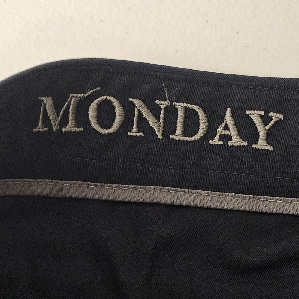 Bonobos Pants Mens 36x30 Navy Blue Chino Straight Leg Cotton Casual Business - Picture 10 of 11